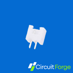 2515 series jst xh 2 pin straight male connector – 2.54mm pitch