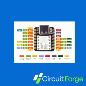 seeed studio xiao samd21 arm cortex m0+ development board – usb c